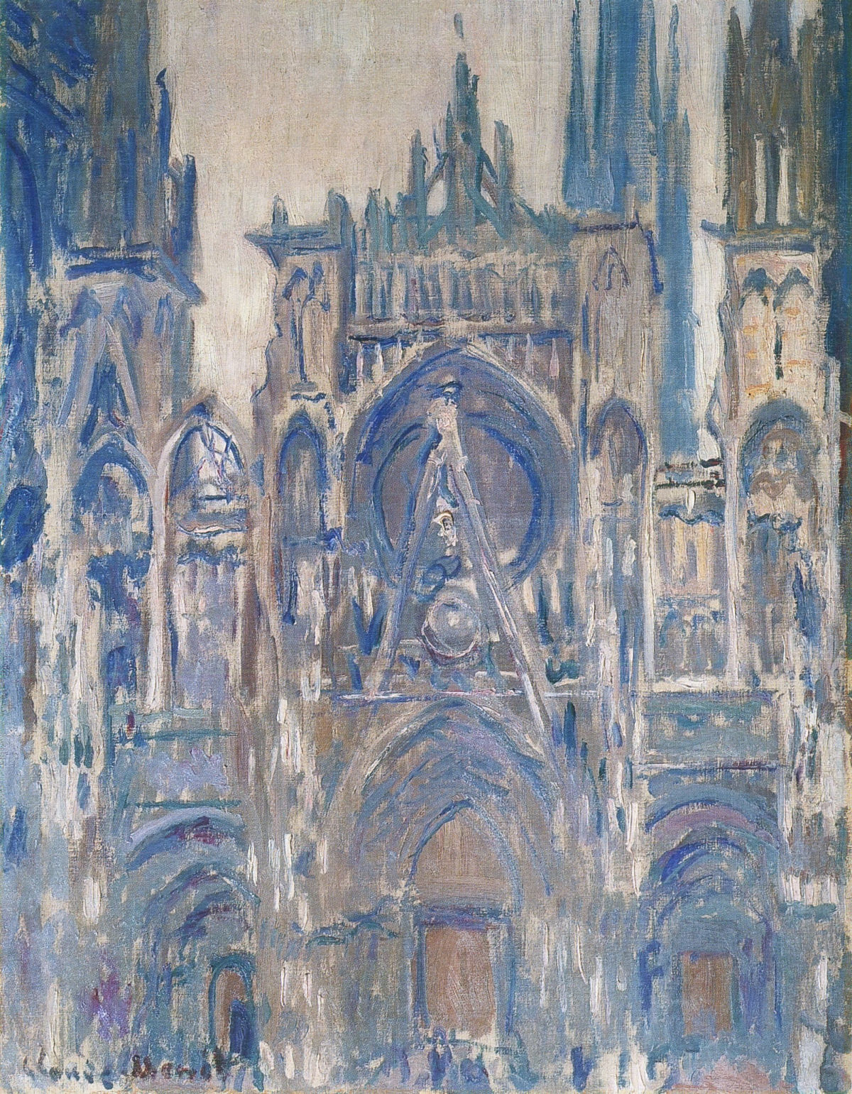 Rouen Cathedral, Study of the Portal 1892